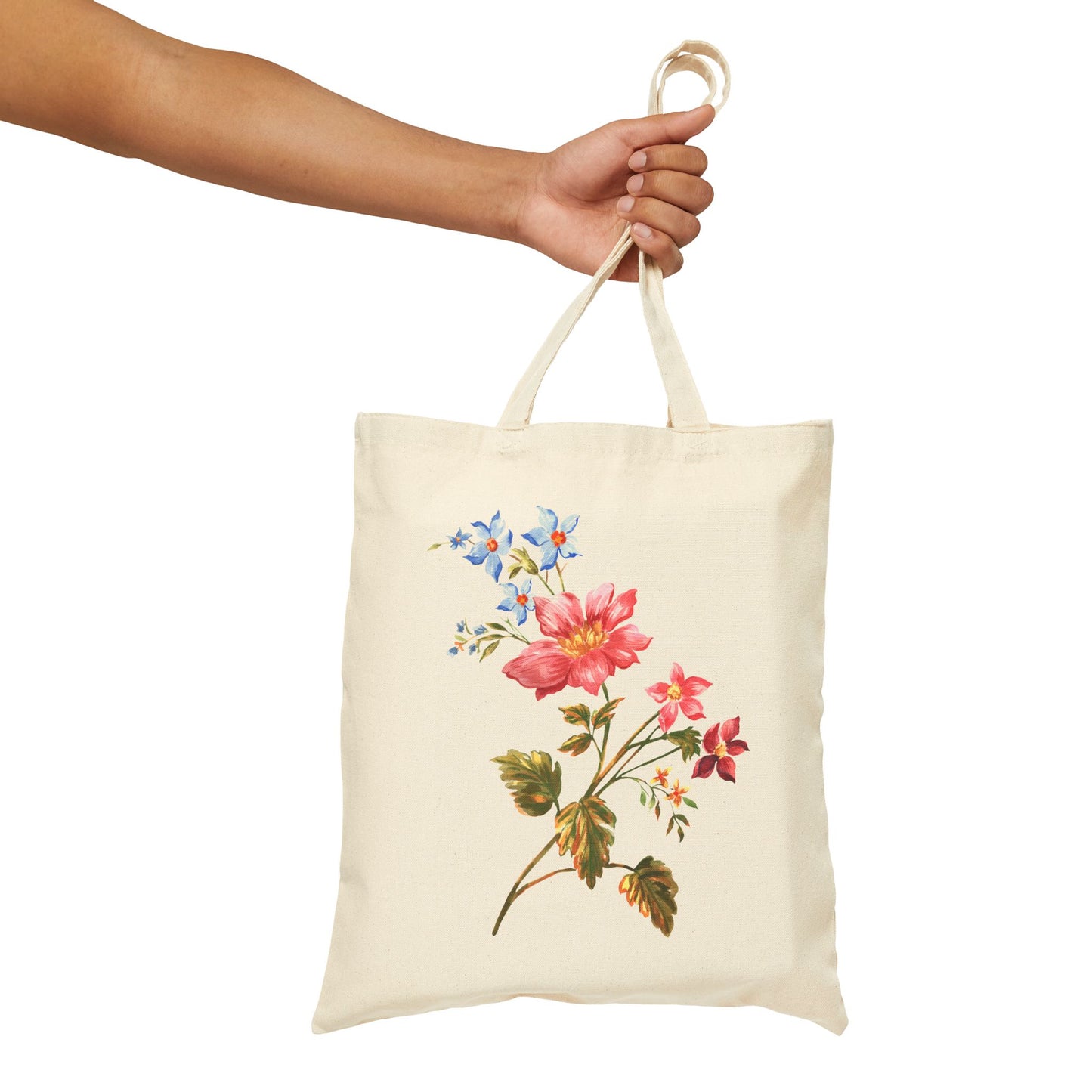 Midnight Bloom Organic Tote