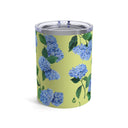 Hydrangea Tumbler in Honeydew Back View