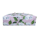 Hydrangea patterned Beach Weekender Bag Bottom View