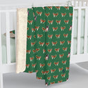 Snow Dog Sherpa Fleece Blanket