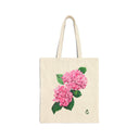 Botanical Hydrangea Canvas Tote Bag