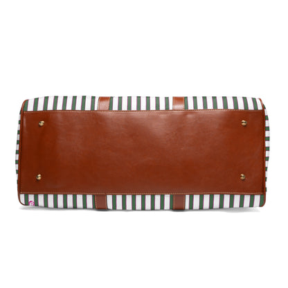 Prep Stripe Waterproof Travel Bag