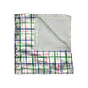 Alpine Plaid Velvet Blanket