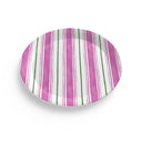 Mix & Match Melamine Painted Stipe Plates