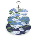 Multicolor Something Blue Hydrangea Cake Stand