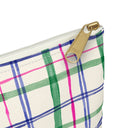Alpine Plaid Zip Pouch