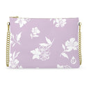 Inky Floral Crossbody Purse