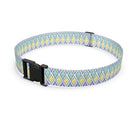 Painted Geo Luggage Strap