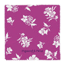 Inky Floral Glasses Case