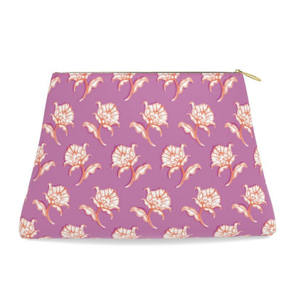 Watercolor Woodblock Clutch