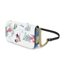Ski Chalet Foldover Crossbody Bag