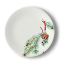 Winter Berries Bone China Salad Plate Set (8)