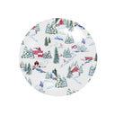 Ski Chalet Bone China Mug & Saucer