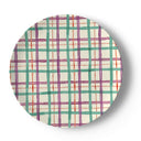 Alpine Plaid Bone China Dish Set