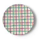 Alpine Plaid Bone China Dish Set