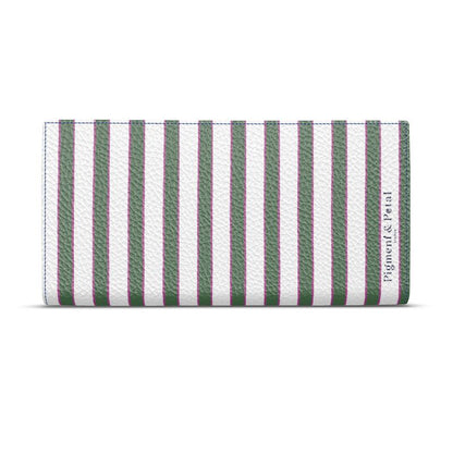 Prep Stripe Napa Leather Wallet
