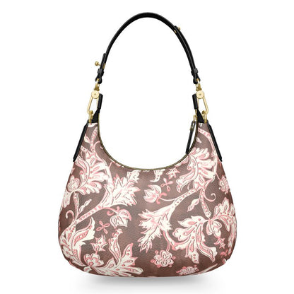 Heritage Block Leather Scoop Purse