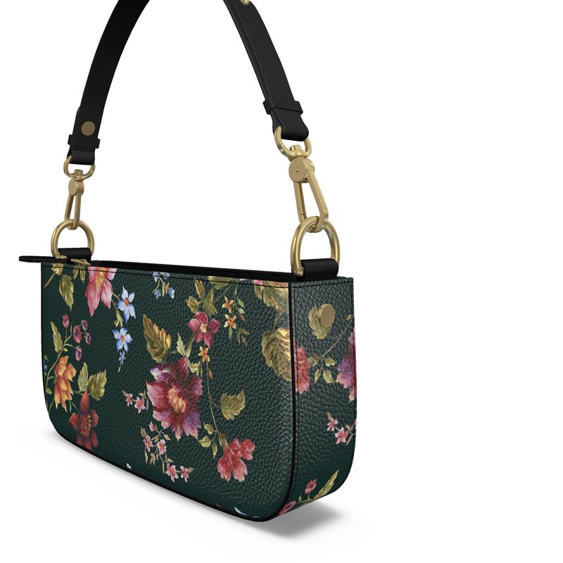 Midnight Bloom Zip Bag