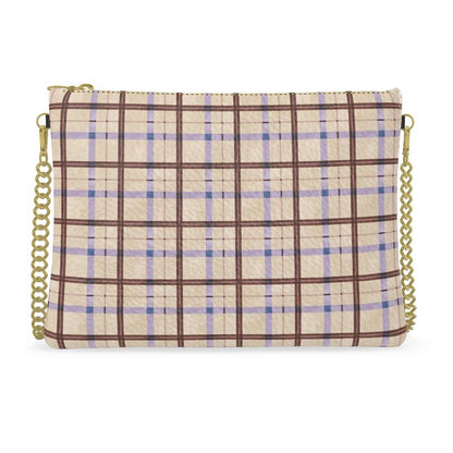 Harvest Plaid Crossbody Bag