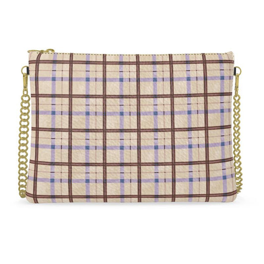 Harvest Plaid Crossbody Bag