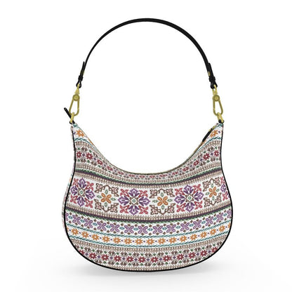 Summit Knit Curved Zip Bag