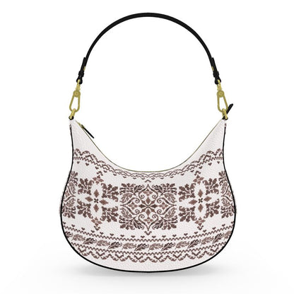 Curved Après Alpine Handbag | Luxury Nappa Leather Winter Bag