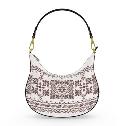 Curved Après Alpine Handbag | Luxury Nappa Leather Winter Bag