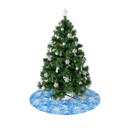 Freeze The Day Holiday Tree Skirt