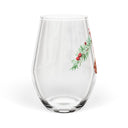 Winter Bells Stemless Wine Glass