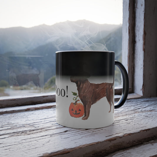 Spooky Pup Morphing Mug