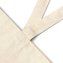Close up view of Tote Bag Handles-Natural Canvas Fabric