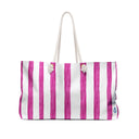 Bold Painted Stripe Beach Tote
