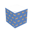  Good Dog Sticky Note Cube Side View in Cloudless Blue
