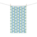 Woodblock Striped Kitchen Towel