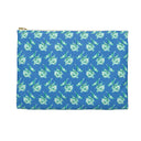Watercolor Woodblock Zip Pouch