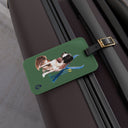 Snow Dog Luggage Tag
