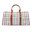 Alpine Plaid Waterproof Travel Bag