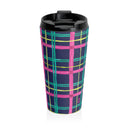Alpine Plaid Travel Mug