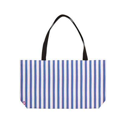 GOOD DOG Prep Stripe Weekender Tote Bag