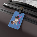 Snow Dog Luggage Tag