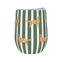 Good Dog Prep Stripe Wine Tumbler