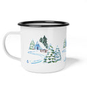 Ski Chalet Enamel Camp Cup