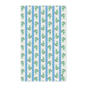 Woodblock Striped Kitchen Towel
