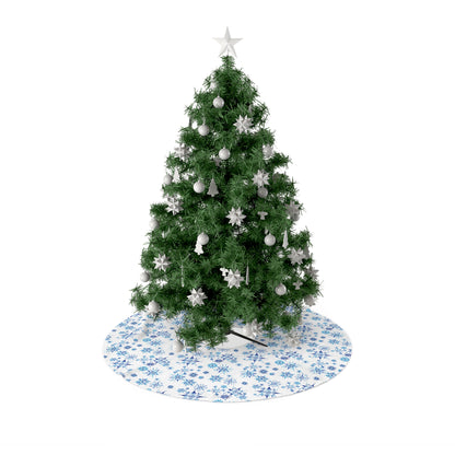Freeze The Day Holiday Tree Skirt