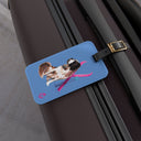Snow Dog Luggage Tag