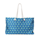 Watercolor Woodblock Weekender Tote