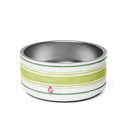 Painterly Stripe Pet Bowl