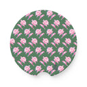 Watercolor Woodblock Car Coasters
