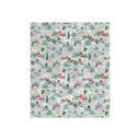 Ski Chalet Velvet Sherpa Blanket