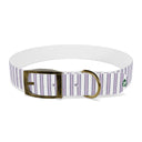 Prep Stripe Dog Collar